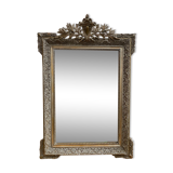 Beveled mirror late nineteenth century 84x122cm