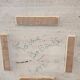 Roche Bobois table basse travertine