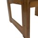 Vintage coffee table pinewood minimalist 1970s