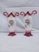 Pair of antique Onnaing slipware vases