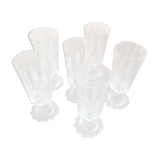 Series of 6 glasses