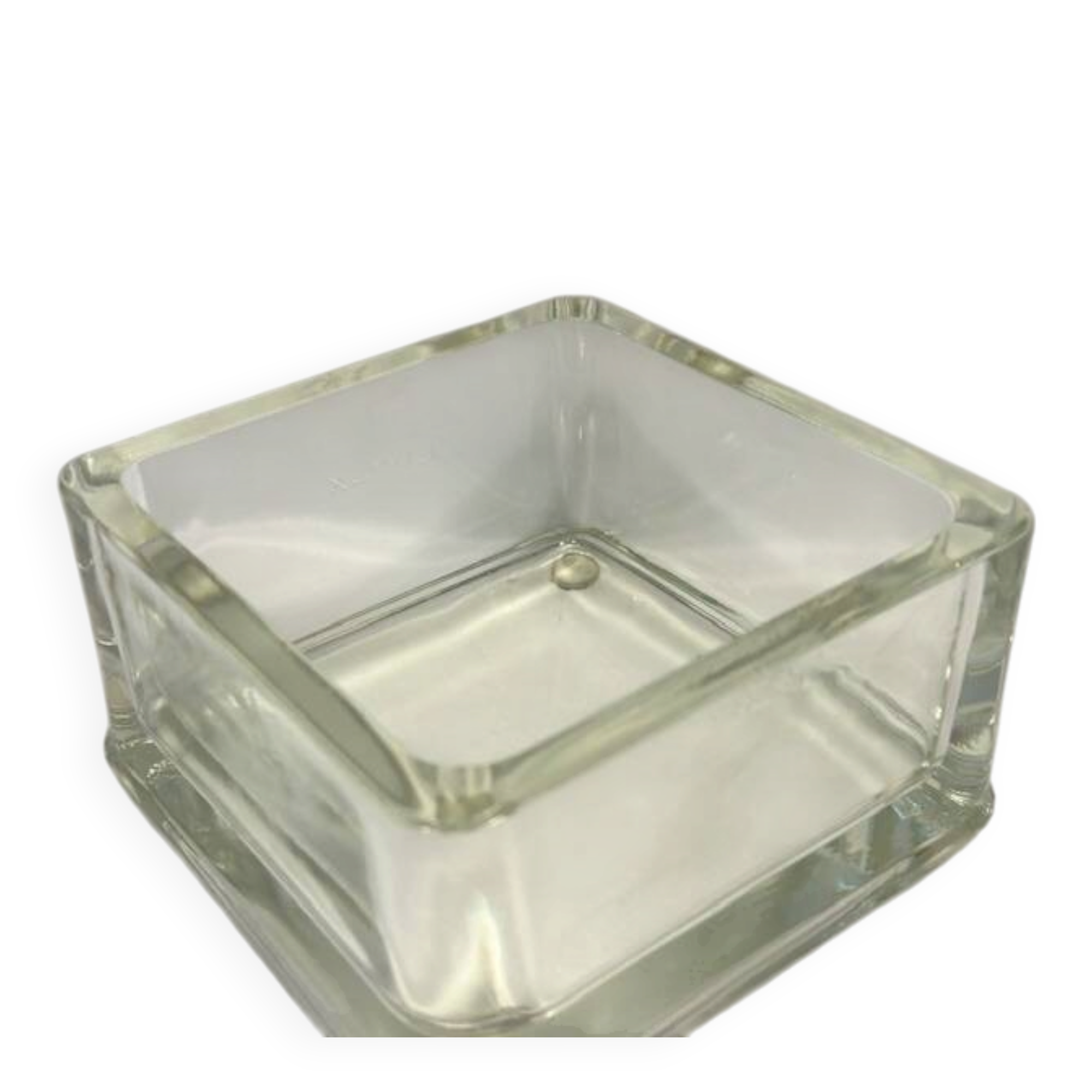 Lumax ashtray catchall in moulded glass Le Corbusier Perriand 20th century