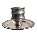 Silver-plated candlestick