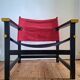 Chaise Safari vintage Hyllinge Møbler Danemark