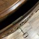 Curved and carved Lyonnaise chest of drawers from the Louis XV period in solid walnut