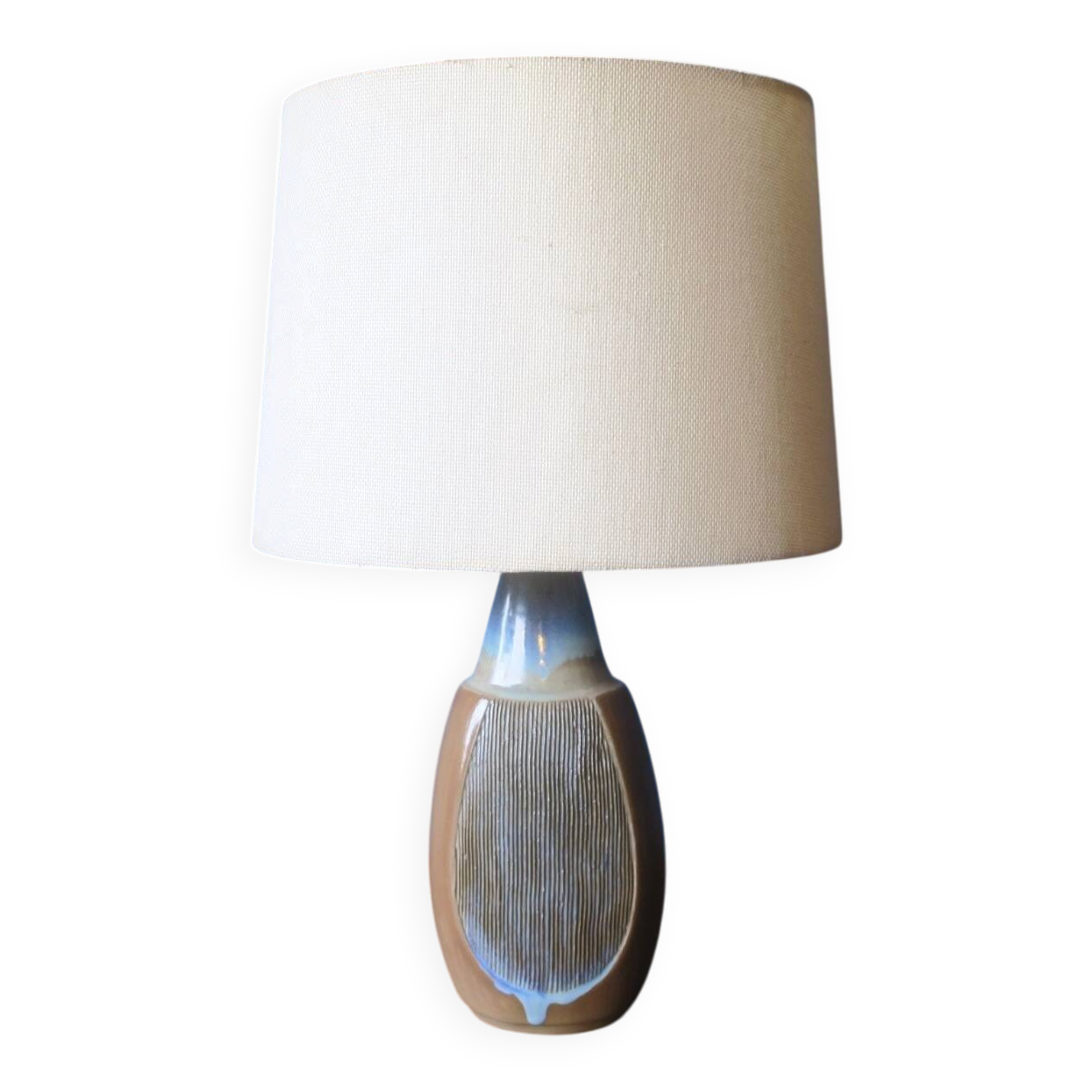Lampe de table en céramique par Michael Andersen et Fils, Danemark, années 1960.