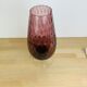 Vase en verre Empoli italien