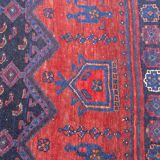 Tapis ancien persan bijar fait main 148x318 cm