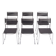Giandomenico Belotti for Allias spaghetti chair 1980s Italy