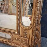 19th century mirror, 160 x 92 cm