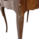French Louis XV Style Gaming Table With Marquetry, 1960s