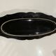 Large oval wall plate in Palissy majolica from Vallauris