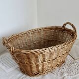 Large vintage basket with handles