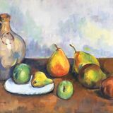 Fruit and jug painting