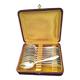 Apollo Silver-Plated Metal 11-Piece Teaspoon Set