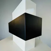 Geometric Wall Lamp By J.J.M. Hoogervorst For Anvia Nederland, The Netherlands, 1960S