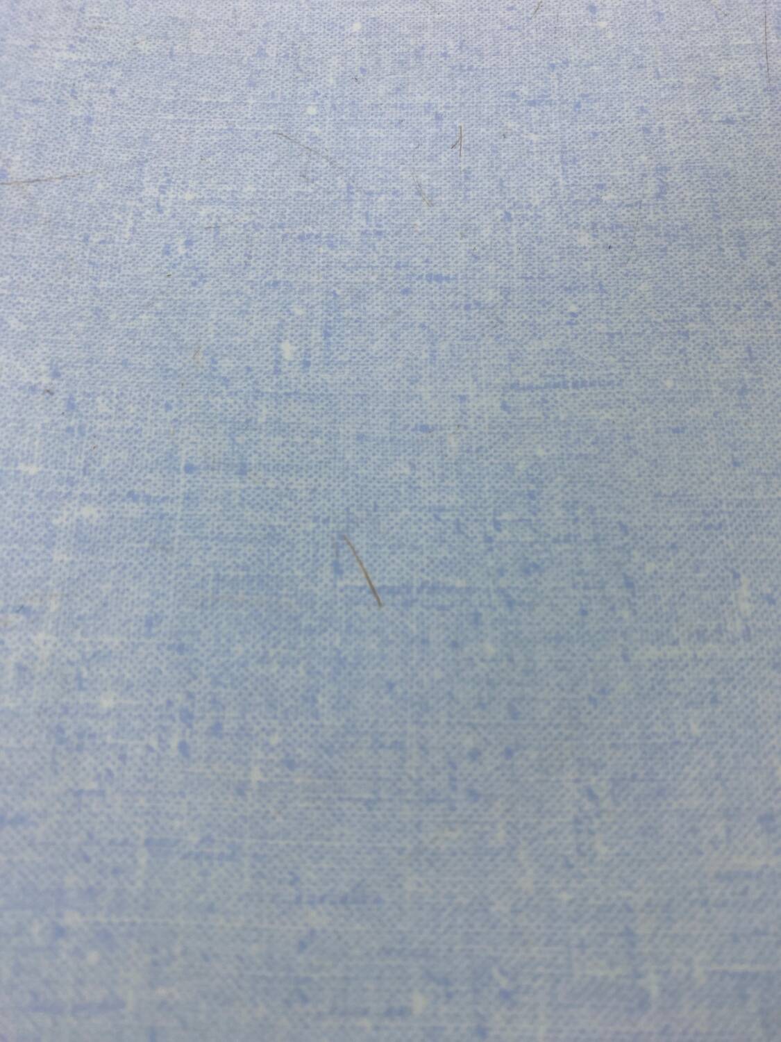 Blue Formica chair