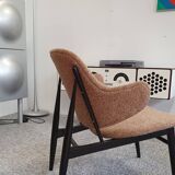 Set of 2 Kofod Larsen shell chairs, 1950 Christensen & Larsen