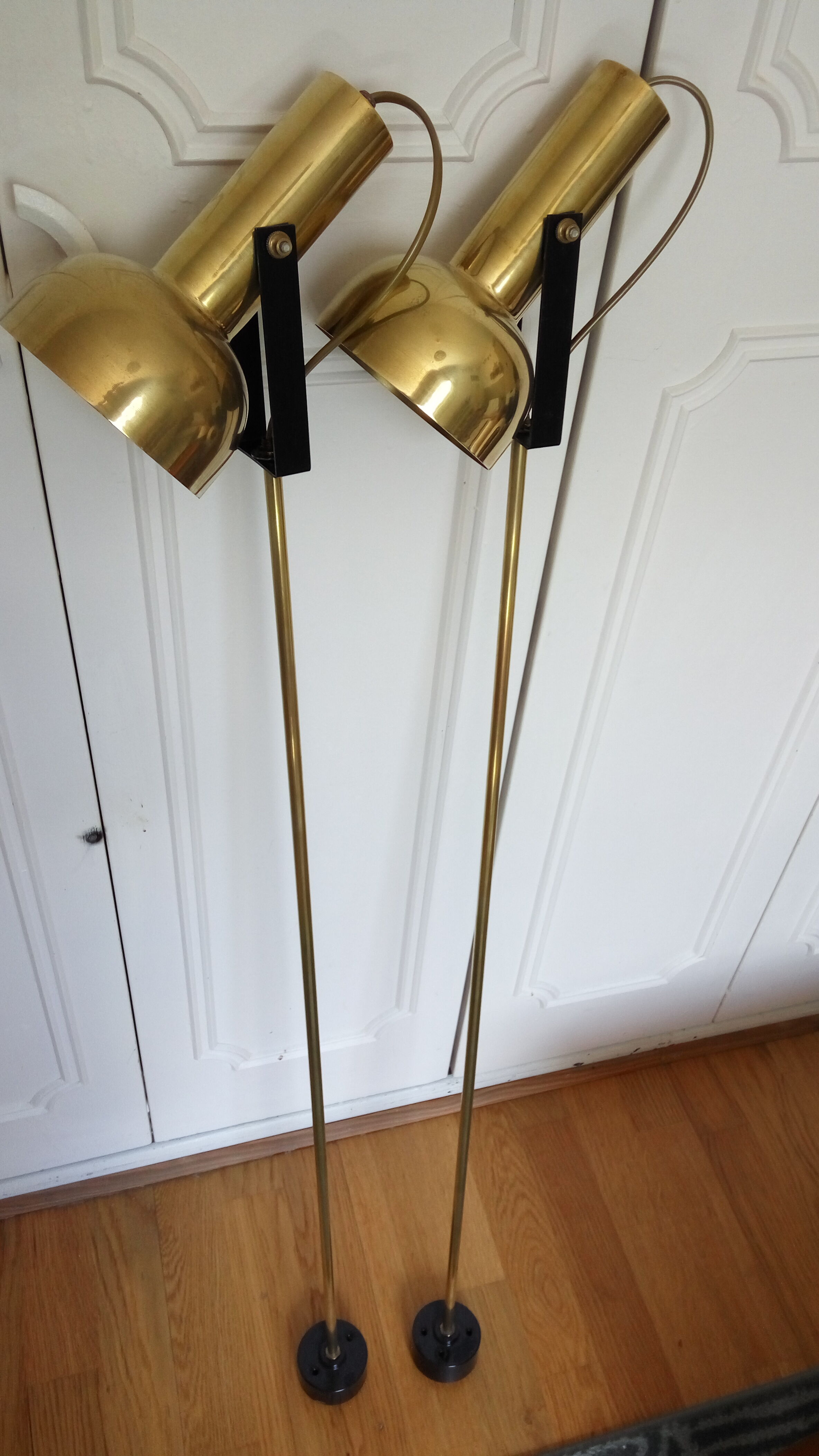 Duo workshop lamp solid brass