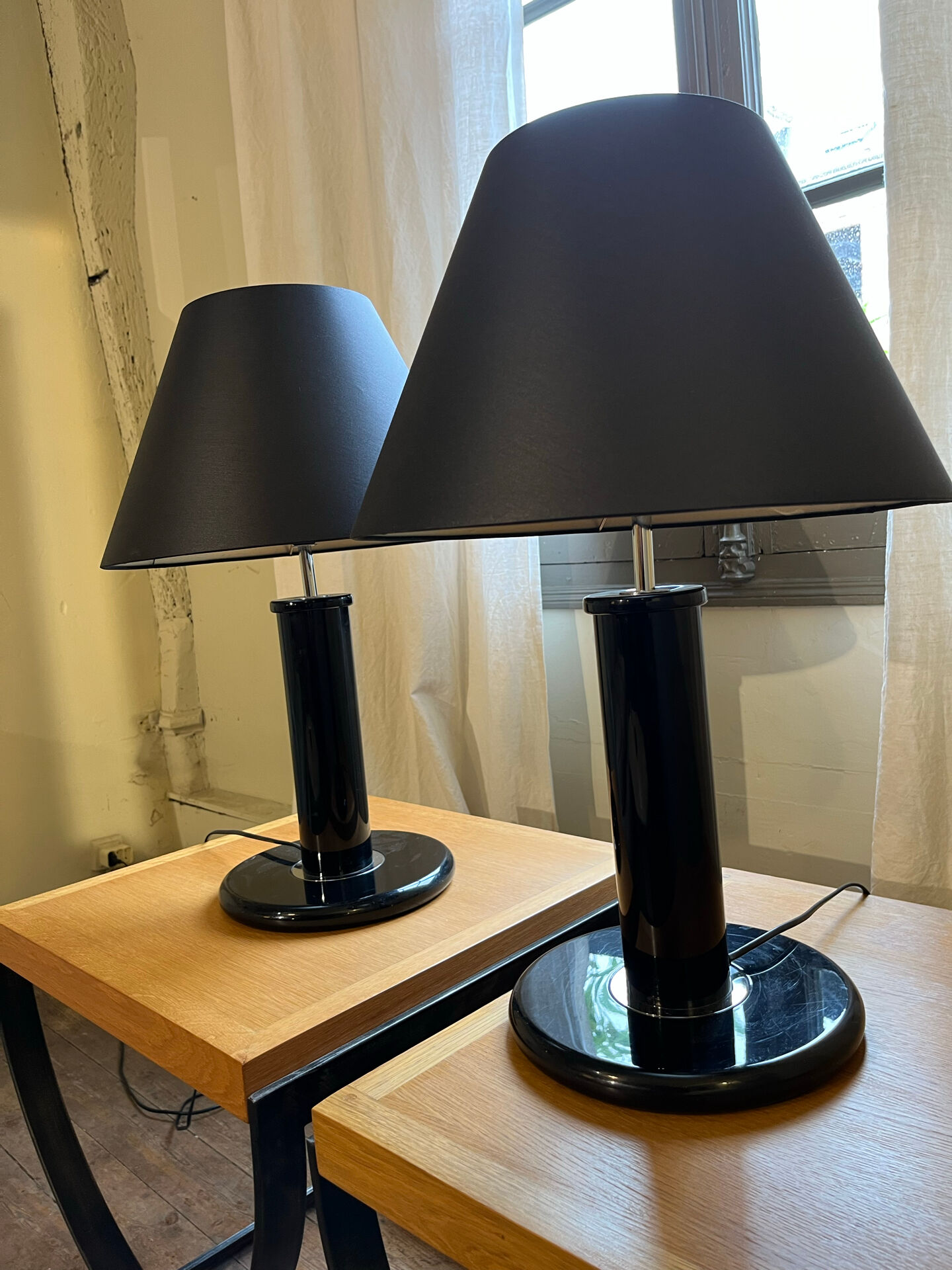 Pair of lamps 1980