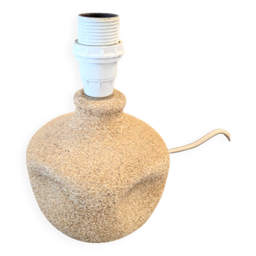 Vintage stone lamp from the 70s