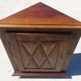 Louis XIII style corner cupboard