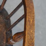 Early 19th century antique English Windsor children's rocking chair