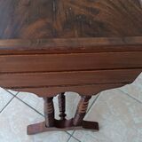 Travailleuse Louis Philippe en acajou