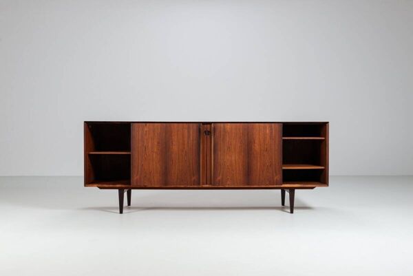 Enfilade Henry Rosengren Hansen en palissandre, Danemark, 1960.