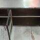 Metal tv stand three doors showcase