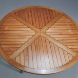 Round Dining table by Olle Pira. 1970s, Sweden