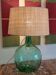 Lampe dame Jeanne vintage
