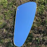 Grand miroir mural de forme asymétrique, Allemagne années 60