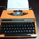Silver Reed 280 Fast Spacer Orange Typewriter