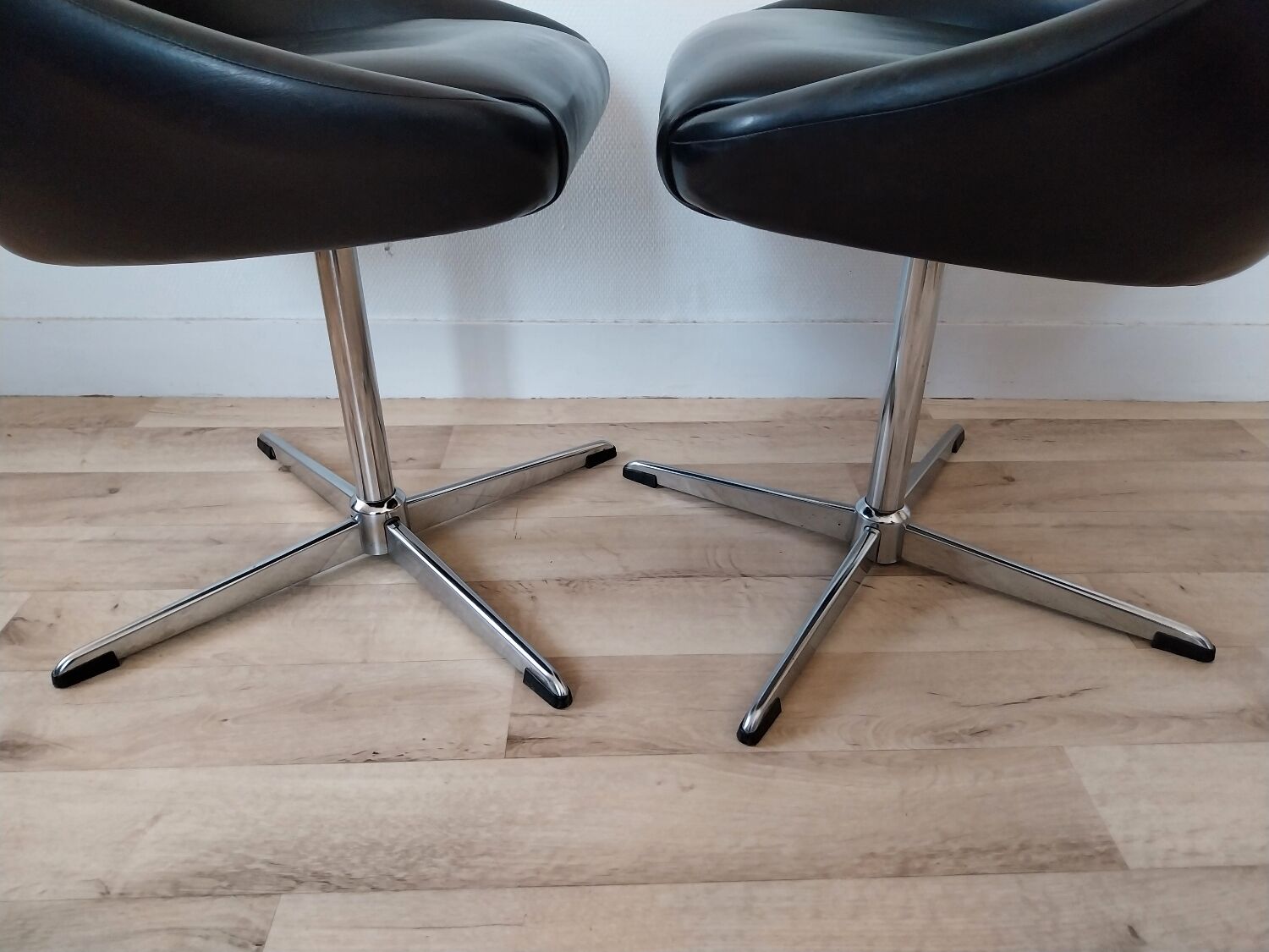 Fauteuils pivotant années 70