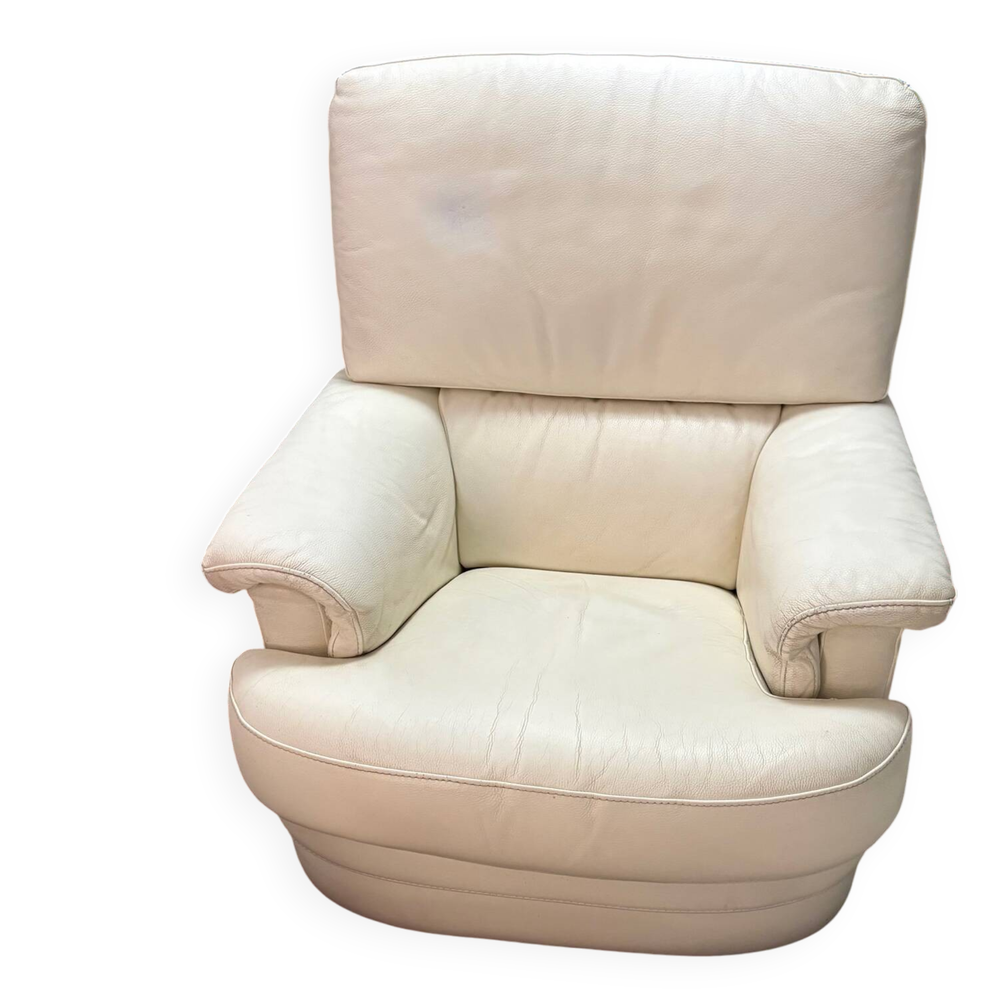 Leather armchairs