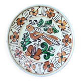 Ceramic plate Mathé Dénes pottery Korond