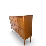 Mid-century modern Italian rosewood sideboard