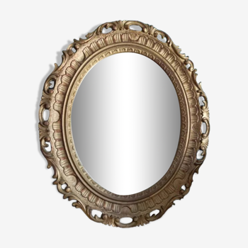 Mirror oval frame 57x65cm