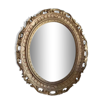 Mirror oval frame 57x65cm