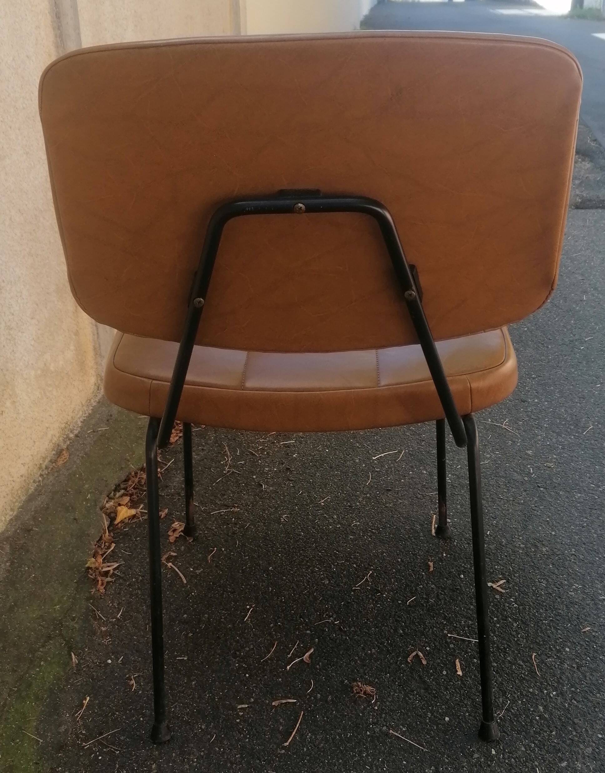 Chaise cm 196 de Pierre Paulin pour Thonet 1960