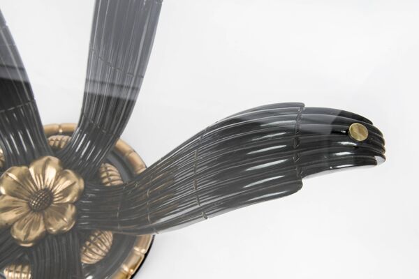 Table de salle à manger ou table de centre de style Regency