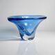 Large crystal glass fruit bowl by Focke & Meltzer Amsterdam