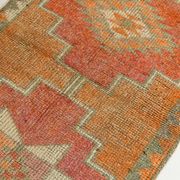 Tapis de couloir vintage en laine