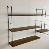Scandinavian wall shelf STRINNING NILS string regal 60s