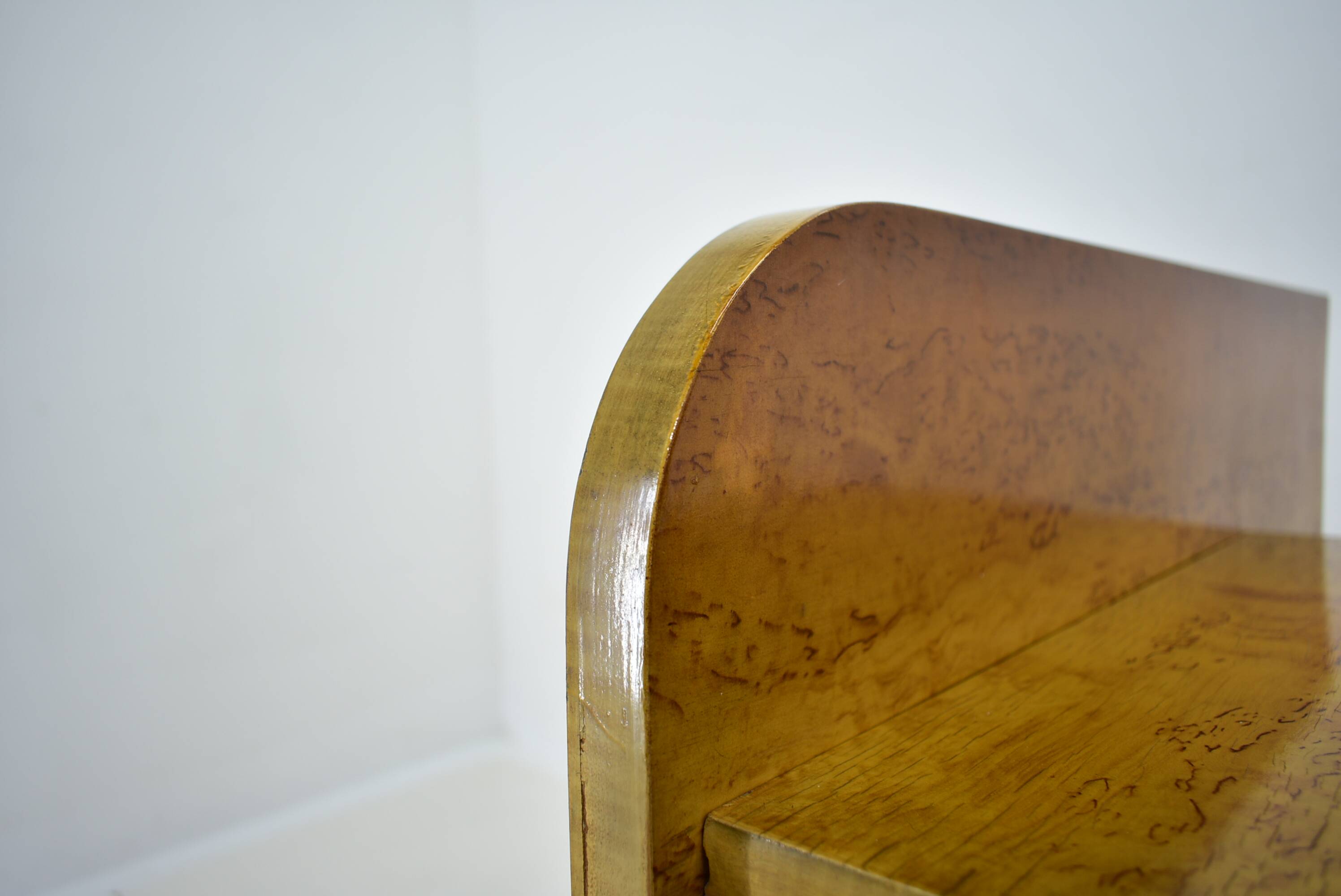 1939s set of Art Deco bedside tables, Czechoslovakia