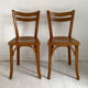 Paire de chaises bistrot Baumann
