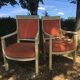 pair of armchairs during the consulate era