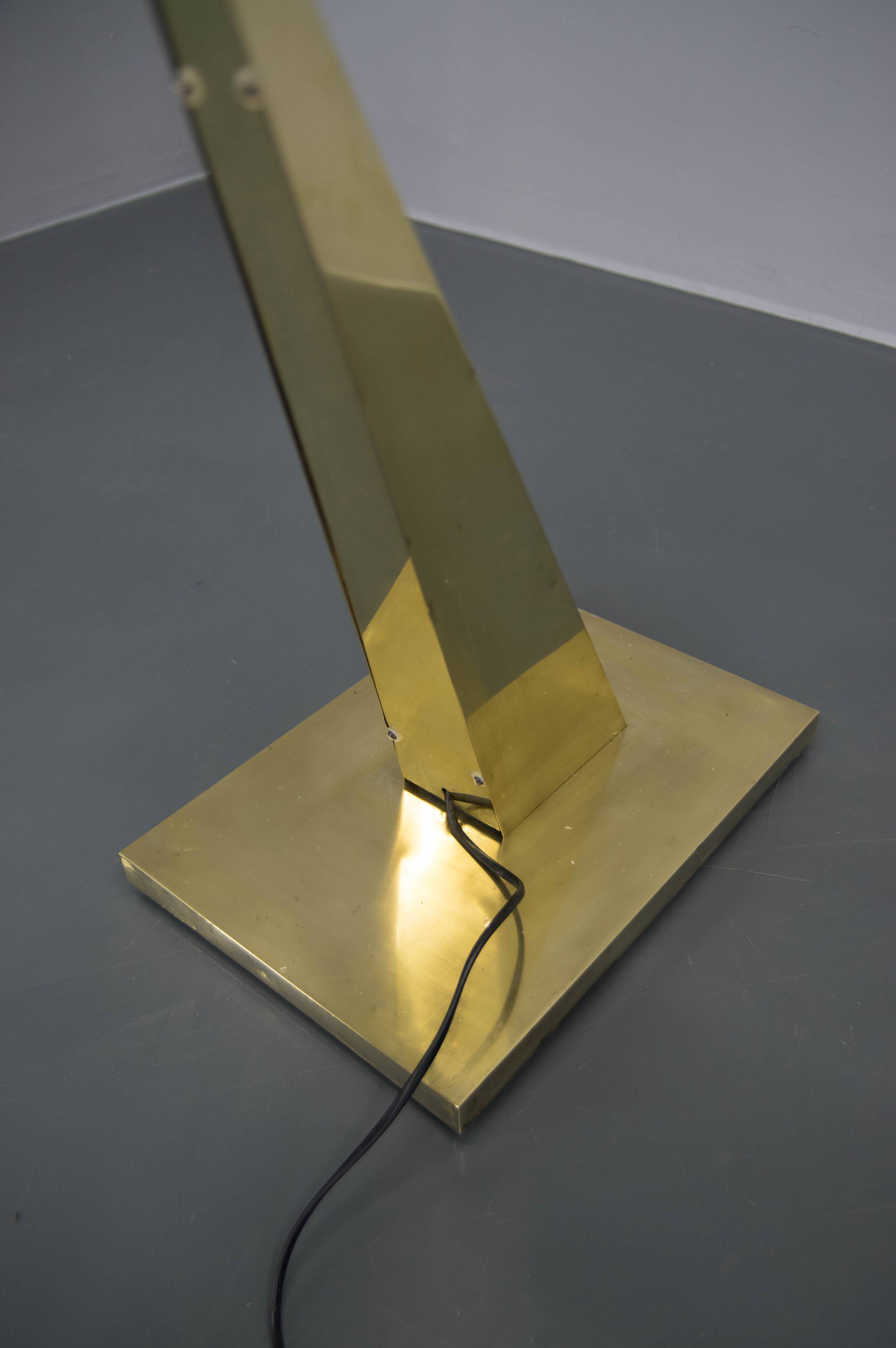 Murano Glass Floor Lamp, Italy, 1980s