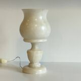 70s Tulip LAMP in ALABASTER Stone